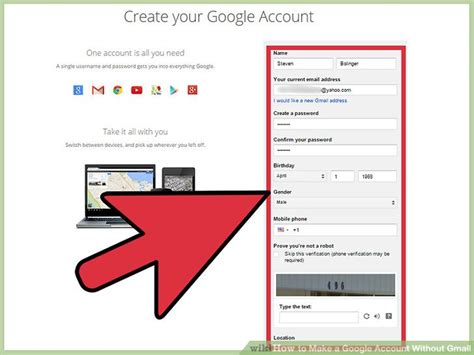 Image result for Create Gmail Account without Email