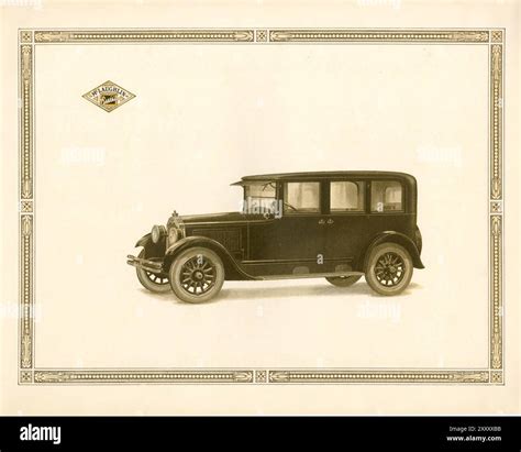 The McLaughlin-Buick Master Six 24-50. Big seven-passenger sedan. Promotional brochure for ...