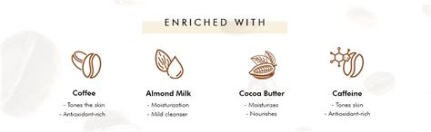 Foxy.in : Buy mCaffeine Latte Coffee Bathing Bar with Almond Milk for ...
