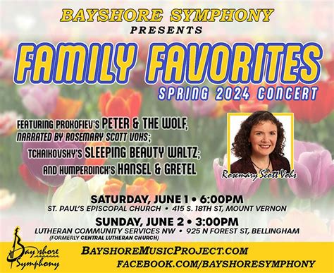 Bayshore Symphony Season 19 Spring Concert - Bellingham, Central ...