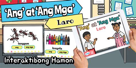 Ang at Ang Mga PowerPoint Game | Grade 2 | Twinkl PH