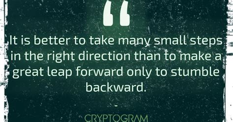 Many small steps — Teletype