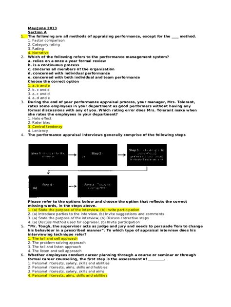 hrm2602 exam papers questions+solutions1-1 - gimmenotes co Doc Template ...
