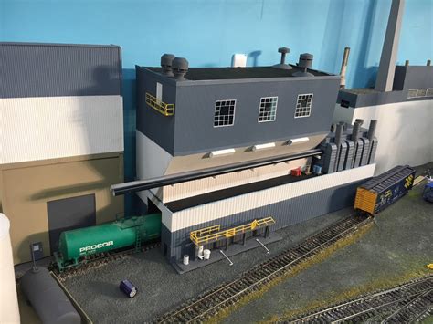Image result for Model Railroad Paper Mill Layout