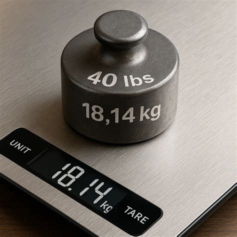 40 lbs in kg umrechnen – einfacher Gewichtsrechner | PEKIS Rezepte