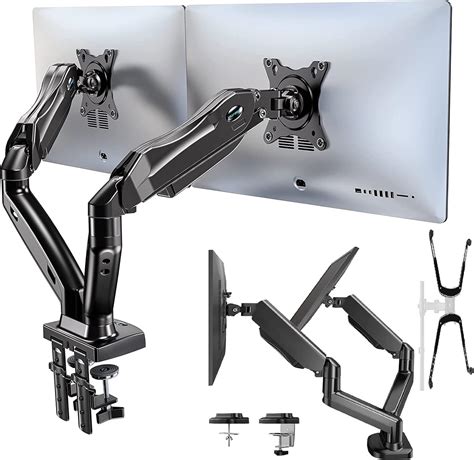 Buy HUANUO Bundle:3 Items: Spring Monitor Desk Mount Swivel Vesa ...