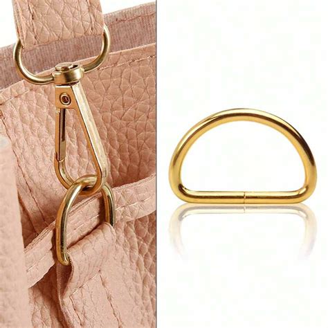 10pcs Metal D Ring For Purse Making, Dee Rings Metal Buckle For Bags ...