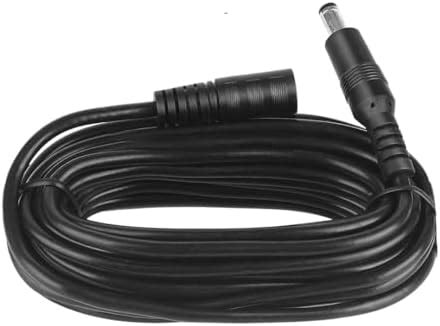 QBM DC Male to Female DC Power Adapter Extension Cable 2.1mm x 5.5mm ...