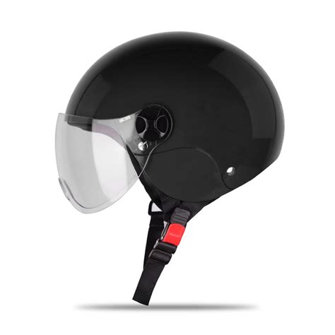 Steelbird SBH-16 Dex ISI Certified Open Face Helmet : Amazon.in: Car ...
