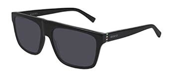 Buy Sunglasses Gucci GG 0450 S- 001, Black / Grey / Black, 57/17/145 at ...