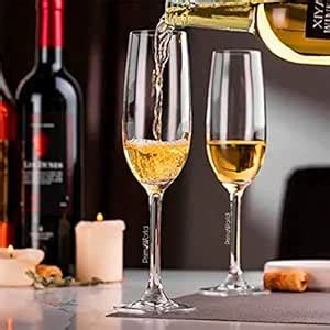 Buy PrimeWorld Bistro European Style Crystal Clear 170 ml Champagne ...