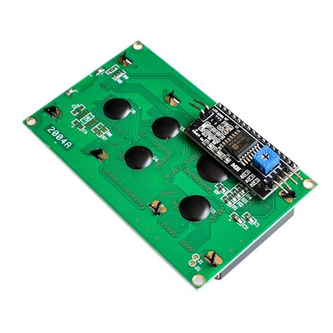 20x4 LCD with I2C 2004 Display with Yellow Backlight & IIC/I2C Interfa ...