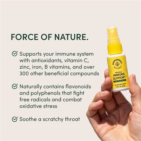Snapklik.com : Beekeepers Naturals Immune Support Kit Propolis Throat Spray