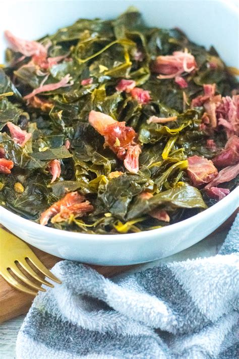 Southern Style Collard Greens with Ham Hocks