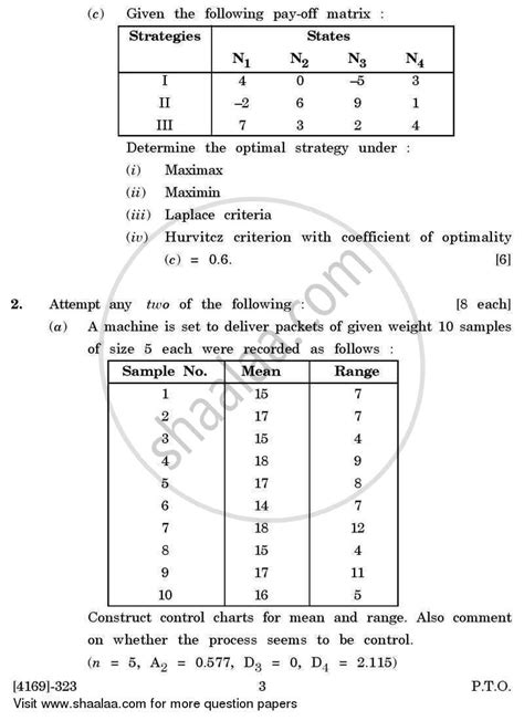 Business Statistics 3 2011-2012 Bachelor of Commerce (B.Com) 3rd Year ...