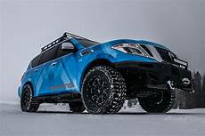 Lifted Nissan Armada by Blizzards Beware Nissan Armada Snow Patrol Concept Is Lifted Nissan Armada