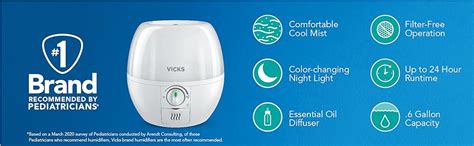 Image result for Vicks Humidifier Night Light