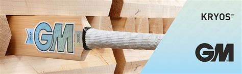 GM Kryos Bullet English Willow Cricket Bat for Mens, Size - 6 : Amazon ...