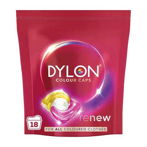 Buy DylonColour: Colour Caps (18 Wash Loads), Dylon Colour Caps for all ...