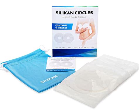 Buy Silikan Silicone Clear Gel Scar Sheets-4 Medical Breast Silicon ...