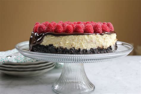 Image result for Raspberry Cheesecake with Oreo Crust