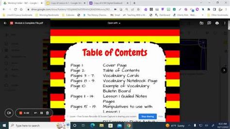 Image result for Module 5 into Math 6th Grade Note Card