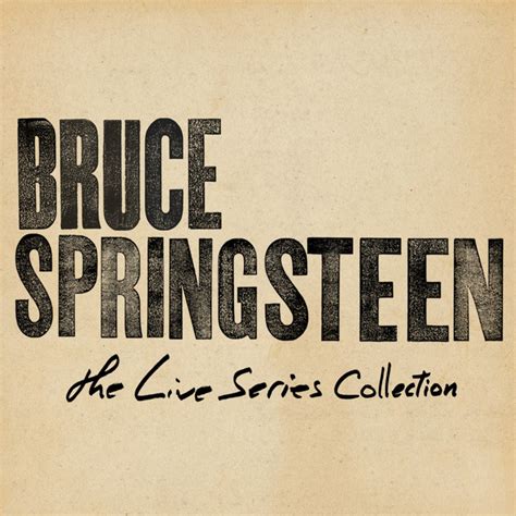 Image result for Bruce Springsteen Live Series Collection