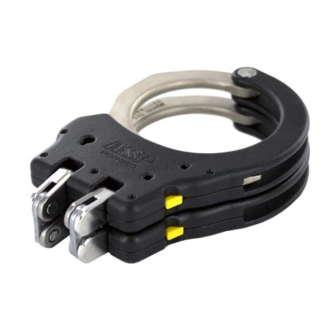 ASP Ultra Plus Hinged Handcuffs with Keyless Double Lock 56070