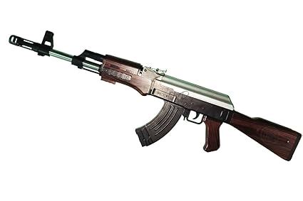 O&R® AK47 Toy Gun with Laser Light with Bullets, 24-inch Long Shooting ...