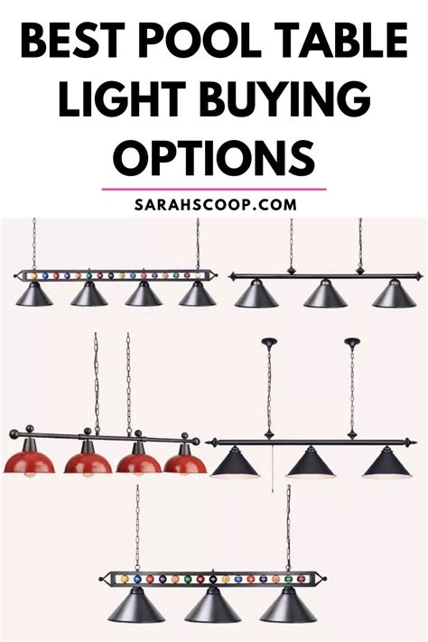 Pool Table Light Tips 的图像结果
