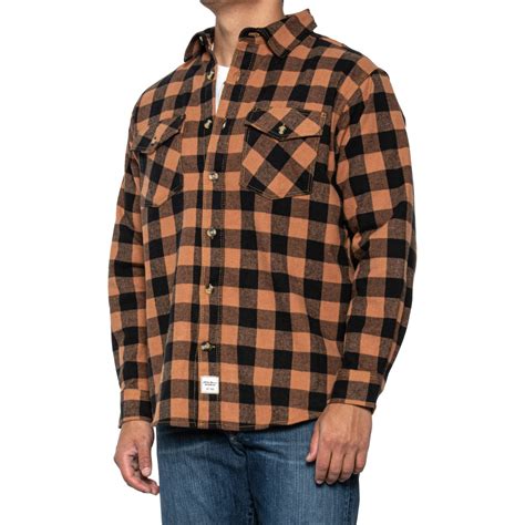 Eddie Bauer Workwear Flannel Button-Up Shirt (For Men) - Save 41%