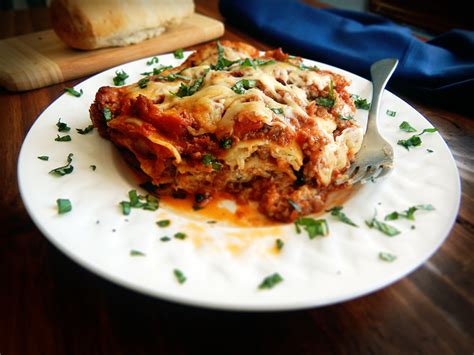 Lasagna for Two   Two Delicious