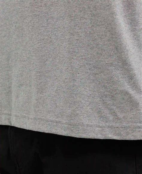 Buy Super Combed Cotton Rich Solid V Neck Half Sleeve T-Shirt - Grey ...