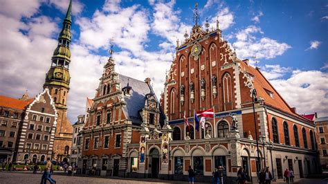 Riga, the capital of Latvia and the largest of the Baltic cities, beckons with its picture ...