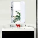 Fashionwu Removable Mirror Wall Sticker Self Adhesive Decorative Mirror ...