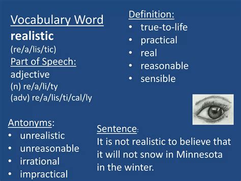 Vocabulary list 58 | PPTX