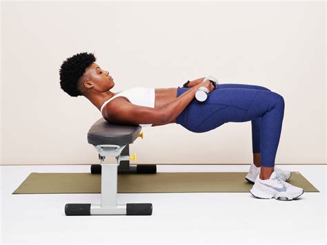 Why the Dumbbell Hip Thrust Works Your Butt Like No Other Exercise | SELF