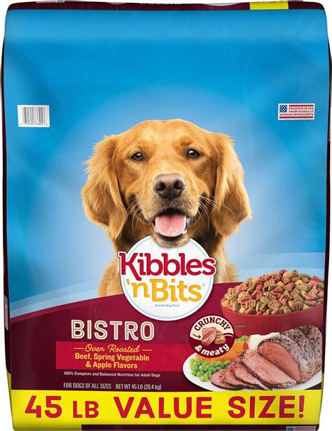 Amazon.com: Kibbles 'n Bits Bistro Dry Dog Food, Oven Roasted Beef ...