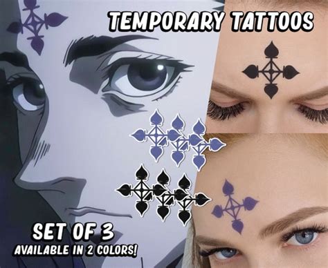 Chrоllо Lucilfеr / Temporary Tattoo / Forehead Tattoo / - Etsy India