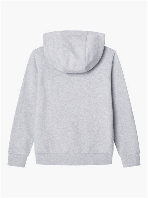 Hackett London Kids' Sport Cotton Embossed Hoodie, Light Grey