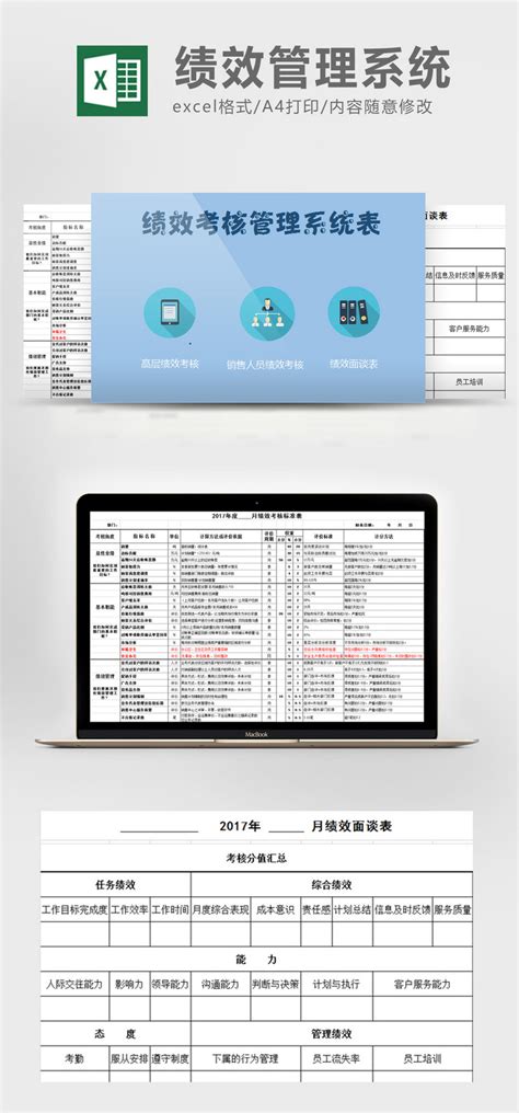 Performance Management System Template 的图像结果