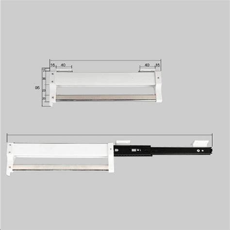 XLTFUC White Stainless Steel Hanger Rod Adjustable 30-60cm, India | Ubuy