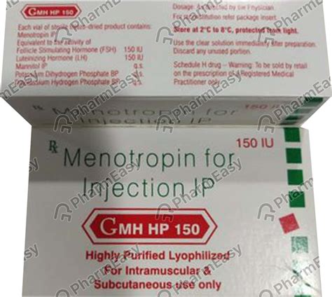 Gmh Hp 150 IU Powder For Injection (1): Uses, Side Effects, Price ...