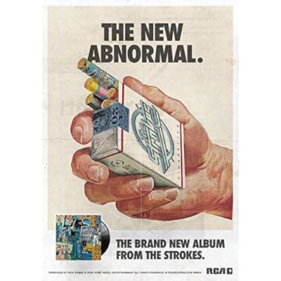 THE STROKES THE NEW ABNORMAL ALBUM COVER Poster | Ubuy India