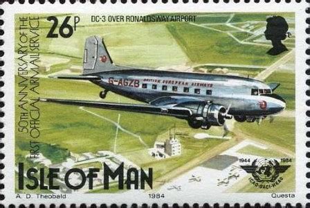 Aircraft on stamps - identified aircraft (I)