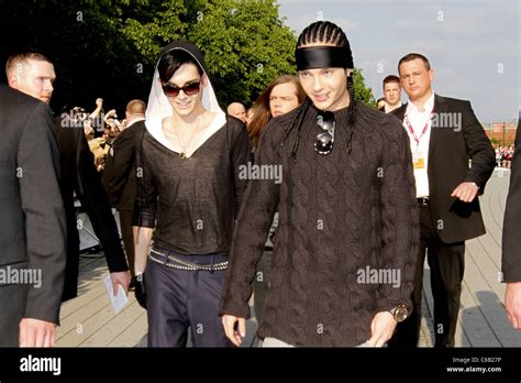 Bill Kaulitz and Tom Kaulitz of Tokio Hotel at the Comet 2010 Awards at ...