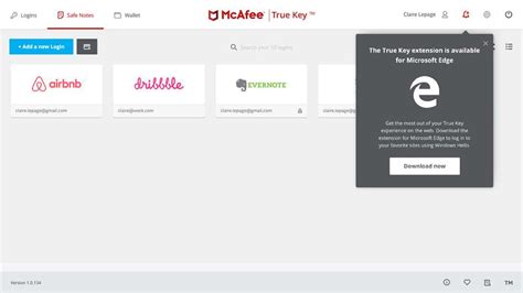 Image result for Using McAfee True Key