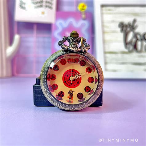 Buy Sharingan Pocket Watch Keychain Online in India