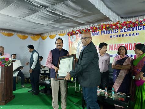 MGIT Receives Commendation from Telangana Public Service Commission - MGIT
