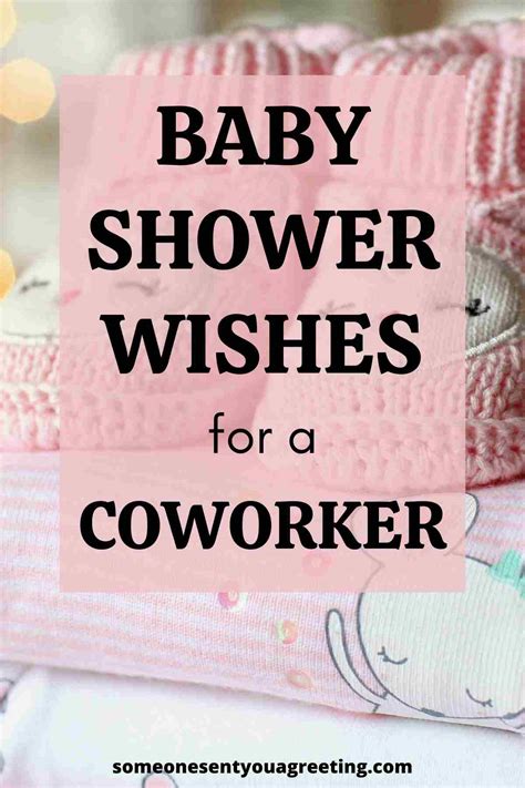 45+ Baby Shower Wishes for a Colleague (Thoughtful and Funny) - Someone ...